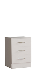 3 Drawer Bedside Chest