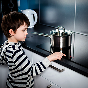 cooktop child lock safety feature
