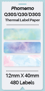 phomemo q30s labels