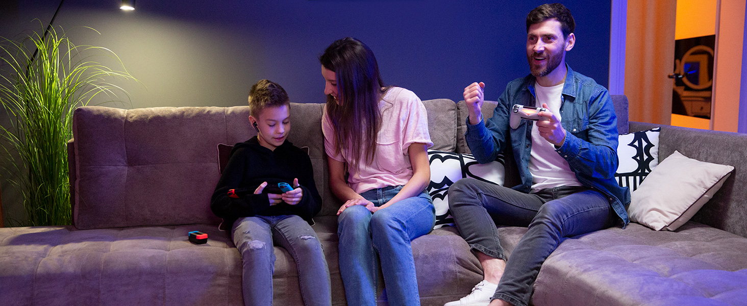 wireless stereo gaming headphones