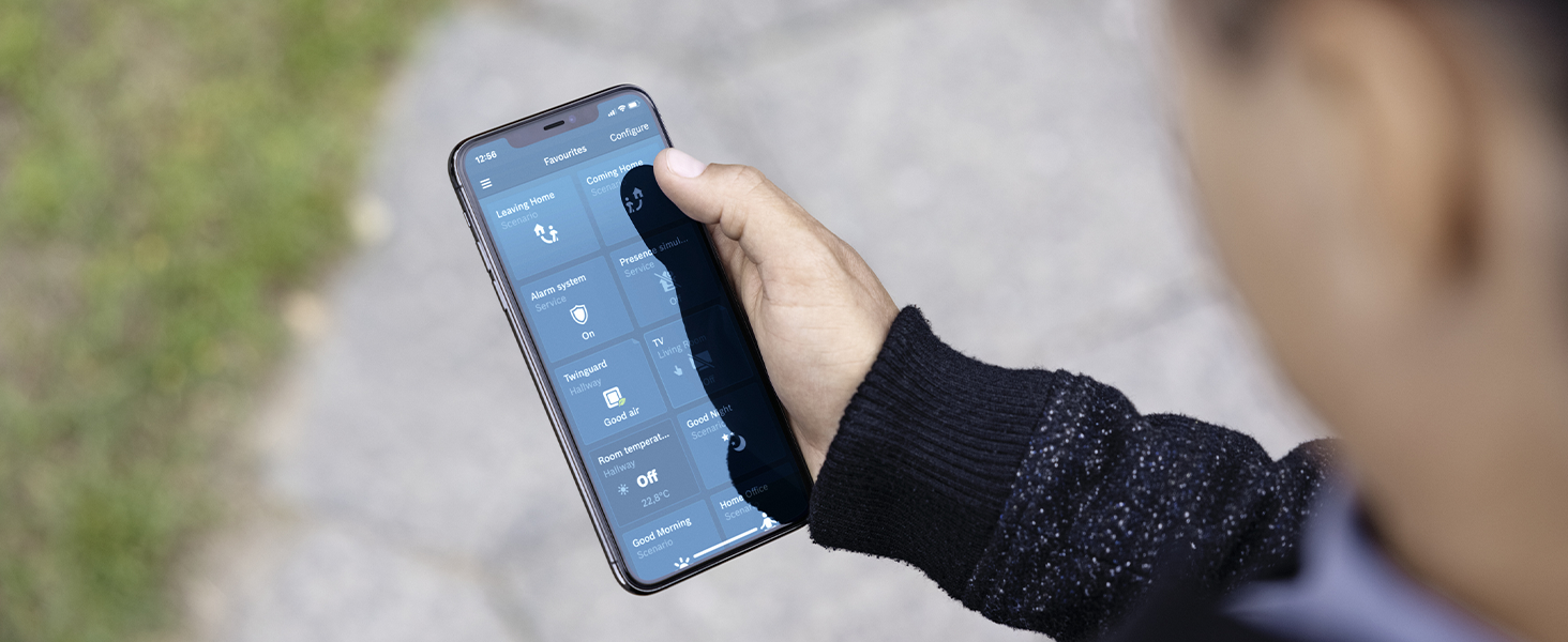 Bosch Smart Home App, push notification to smartphone