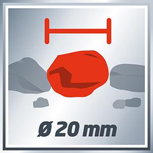 20mm diameter