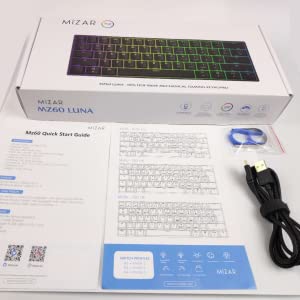 Mizar MZ60 Luna Package content