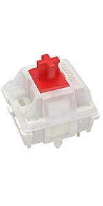 Gateron KS-9 keyswitches , rated for 50 millions keystrokes HK Gaming Mizar Mz60 gk61