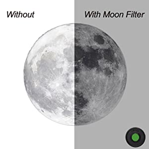Telescope with Moon filter