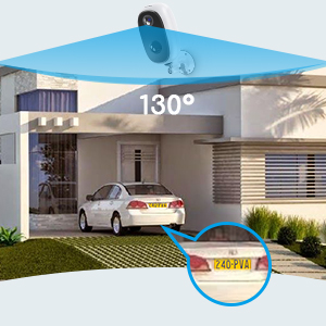 130° security camera