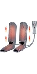 leg massager with heat