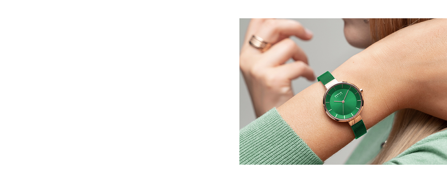 Bering Men Women Watches Sapphire Glass Watches Slim Behring Skagen Solar Quartz Stainless Steel ATM