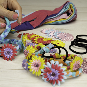 Galt Brilliant Hair Bands Making Shot