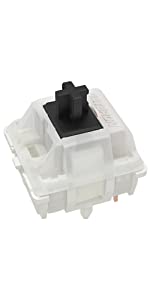 Gateron KS-9 keyswitches , rated for 50 millions keystrokes HK Gaming Mizar Mz60 gk61