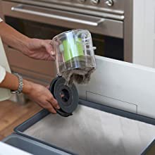 Gtech Multi K9 emptying