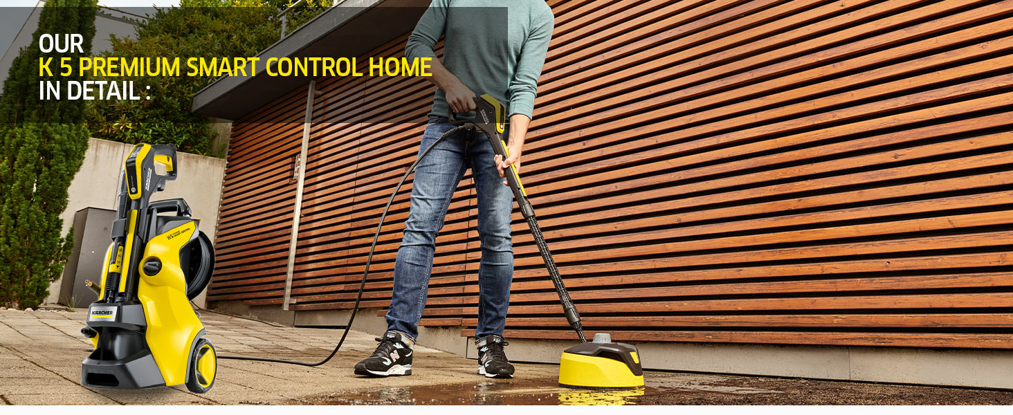 kärcher pressure washer smart home power control jet wash hydroshot