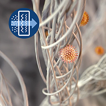 Superior filtration, allergens, pollen, fine dust, odours, fine particles and bacteria.
