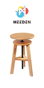 Wooden Drafting Stool with Adjustable Height