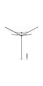 rotary, dryer, Brabantia, airer, rotary dryer