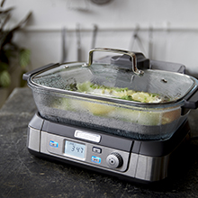 Cuisinart steamer; food steamer; home steamer; steam cooker