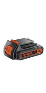 BLACK+DECKER, 18V, battery, 2.0Ah, BL2018