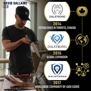 David Dallaire, CEO Dalstrong, Established 2014