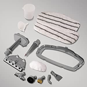 Morphy Richards 720512,12-in-1 Steam Cleaner, Kills 99.9% of Bacteria Around the Home