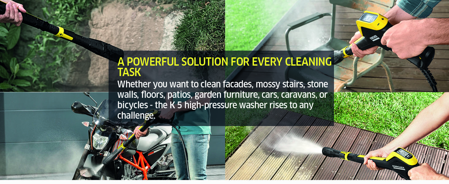 kärcher pressure washer smart home power control jet wash hydroshot