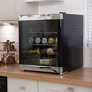 Russell Hobbs RHGWC1B 12 Bottle Wine Cooler