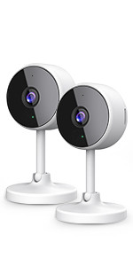 2 Pack HD 1080p 2.4GHz wifi Camera Indoor