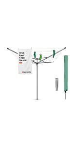 rotary, 50m, cover, rotry cover, airer cover