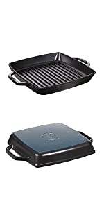 Staub cast iron grill