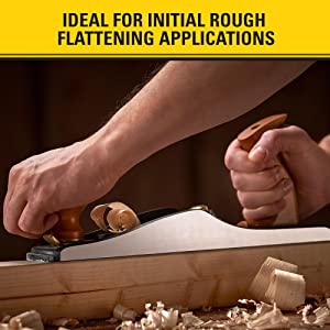 Ideal for initial rough flattening applications