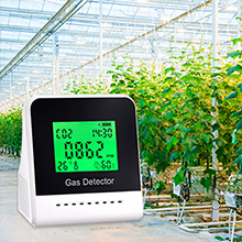 co2 carbon dioxide monitor detector tester meter concentration NDIR Sensor air quality Battery