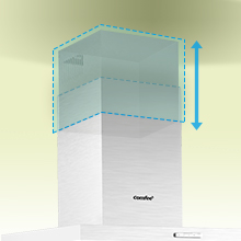 Adjustable Chimney Matching Your Kitchen 