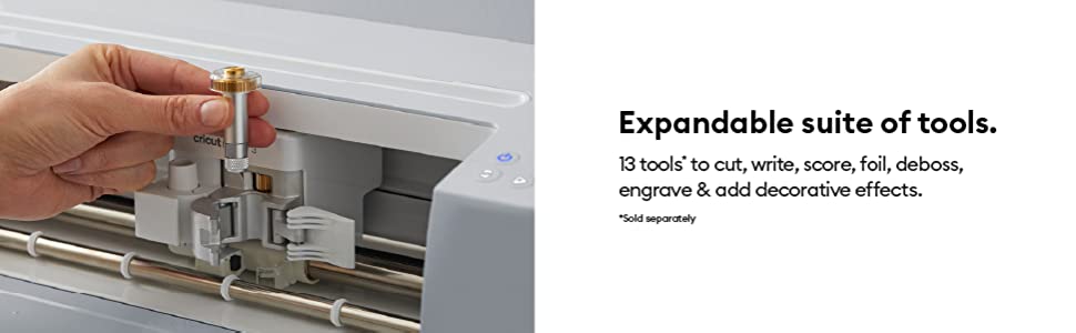 Expandable suite of tools.