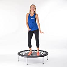 Mini fitness trampoline, fun fitness weightloss