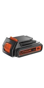 BLACK+DECKER, 18V, battery, 1.5Ah, BL1518