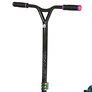 stunt scooter riprail trick pro spin jump kick push kids 360 freestyle boys girls jet fuel neochrome