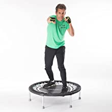 fitness trampoline high quality springs, rebound fitness
