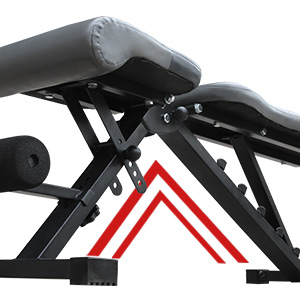 Plegable Banco de Pesas Ajustables