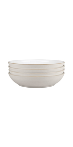 Denby Natural Canvas 4 Piece Pasta Bowl Set