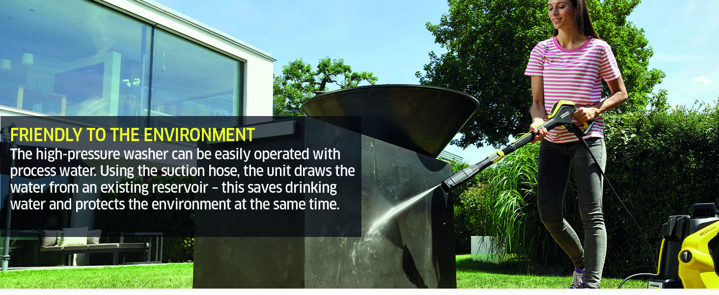 kärcher pressure washer smart home power control jet wash hydroshot