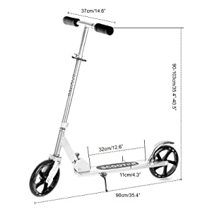 dimension scooter