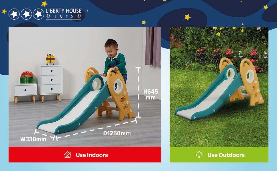 slide, rocket slide, kids slide, first slide, toddler slide, outdoor slide, indroo slide, foldable