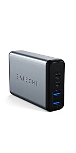 75W Dual Type-C PD Travel Charger