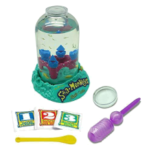 Sea Monkeys Magic Castle with pump, magnifier, spoon, eggs, water purifier, food