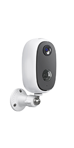 Outdoor security camera battery powered