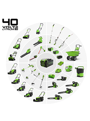 Greenworks 40V family