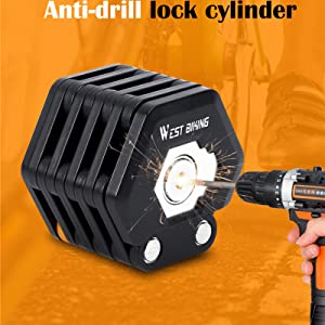 anti-drill lock cycling