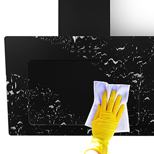 easy clean cooker hood