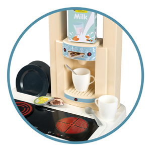 BON APPETIT KIDS ROLE PLAY KITCHEN WITH 23 ACCESSORIES