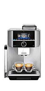 Siemens TI9553X1RW EQ.9 s500 Home Connect Bean to Cup Automatic Coffee Machine - Stainless Steel