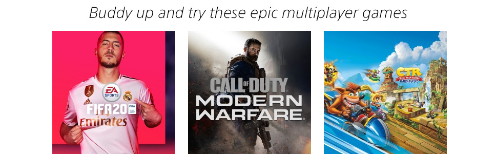 ps4 playstation ds4 fifa 20 call of duty modern warfare crash team racing